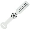 View Image 1 of 5 of Whizzie SpotterTie Luggage Tag - Soccer Ball - Large
