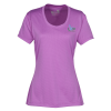 View Image 1 of 3 of Popcorn Knit Performance Tee - Ladies' - Embroidered
