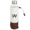 View Image 1 of 2 of Alternative Glass Bottle with Pouch - 18 oz.