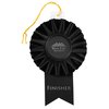 View Image 1 of 2 of Pleated Rosette - 6" x 4" - Single Streamer - String