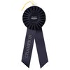 View Image 1 of 2 of Pleated Rosette - 11" x 4" - Double Streamer - String