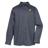 View Image 1 of 3 of Van Heusen Pique Dress Shirt - Men's