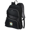 View Image 1 of 5 of Hive 17" Checkpoint-Friendly Laptop Backpack - Embroidered