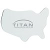 View Image 1 of 2 of Acrylic Mirror Magnet - USA