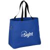 View Image 1 of 4 of Side Pocket Polyester Tote