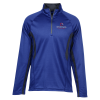 View Image 1 of 3 of Cool & Dry Colorblock 1/4-Zip Pullover