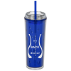 View Image 1 of 2 of Droplet Tumbler with Straw - 20 oz. - 24 hr