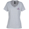 View Image 1 of 3 of Hanes X-Temp Performance T-Shirt - Ladies' - Embroidered