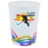 View Image 1 of 2 of Colorful Wave Stadium Cup - 16 oz.
