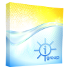 View Image 1 of 1 of Splash Tabletop Display - 5' - Wrap Replacement Graphic