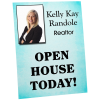 View Image 1 of 1 of Sidewalk Messenger Sign - One Sided - Replacement Graphic