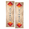 View Image 1 of 1 of Curved Cantilever Banner Stand - Replacement Graphic