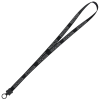 View Image 1 of 2 of Smooth Nylon Lanyard - 1/2" - 32" - Plastic O-Ring - 24 hr
