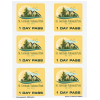 View Image 1 of 1 of Quick & Colorful Sheeted Label - Square 3" x 3"