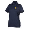 View Image 1 of 2 of Vansport Omega Ruched Polo - Ladies'