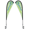 View Image 1 of 1 of Deluxe 10' Event Tent - Sail Sign Banner Kit - Two Sided