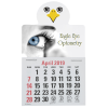 View Image 1 of 2 of Paws and Claws Press-n-Stick Calendar-Eagle