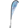 View Image 1 of 3 of Premium 10' x 15' Event Tent - Sail Sign Banner Kit - One Sided
