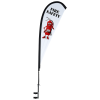 View Image 1 of 3 of Premium 10' x 20' Event Tent - Sail Sign Banner Kit - One Sided