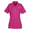 View Image 1 of 3 of Cotton Stretch Perfect Polo - Ladies'