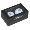 View Image 1 of 3 of Titleist 2 Ball Business Card Box - Pro V1