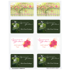 View Image 1 of 1 of Quick & Colorful Perforated Sheeted Label - Rect 2" x 3-1/2"
