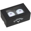 View Image 1 of 3 of Callaway 2 Ball Business Card Box - Speed Regime 2
