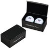 View Image 1 of 4 of Nike 2 Ball Business Card Box - Power Distance Soft