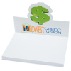 View Image 1 of 3 of Bic Sticky Note Adhesive Notepad with Die-Cut Holder - Dollar