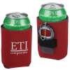 View Image 1 of 4 of Can Kooler with Bottle Opener