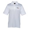 View Image 1 of 2 of Greg Norman Play Dry Engineered Tech Stripe Polo