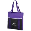 View Image 1 of 4 of Accent Mesh Pocket Tote