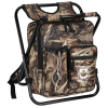 View Image 1 of 3 of Chillin' 24-Can Cooler Bag Stool - Camo