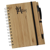 View Image 1 of 2 of Bamboo Notebook & Pen