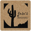 View Image 1 of 1 of Cork Coaster - Square - 24 hr