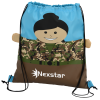 View Image 1 of 2 of Hometown Helpers Sportpack - Military - Female