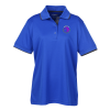 View Image 1 of 3 of Motive Tipped Performance Polo - Ladies'