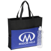 View Image 1 of 3 of Color Pocket Trade Show Tote with Sport Bottle Set