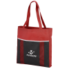 View Image 1 of 4 of Accent Mesh Pocket Tote - 24 hr