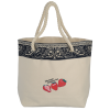 View Image 1 of 2 of Americana Bandana Cotton Tote - Embroidered