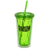 View Image 1 of 2 of Spirit Optic Tumbler with Straw - 16 oz. - 24 hr