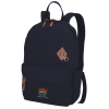 View Image 1 of 4 of Alternative Basic Cotton Laptop Backpack - Embroidered