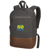 View Image 1 of 3 of Alternative Slim Laptop Backpack - Embroidered