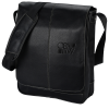 View Image 1 of 5 of Leather Metro Vertical Laptop Messenger