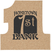 View Image 1 of 1 of Large Cork Coaster - #1