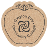 View Image 1 of 1 of Cork Coaster - Apple