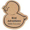 View Image 1 of 1 of Cork Coaster - Duck