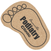 View Image 1 of 1 of Cork Coaster - Foot