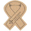 View Image 1 of 1 of Cork Coaster - Awareness Ribbon