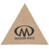 View Image 1 of 1 of Cork Coaster - Triangle
